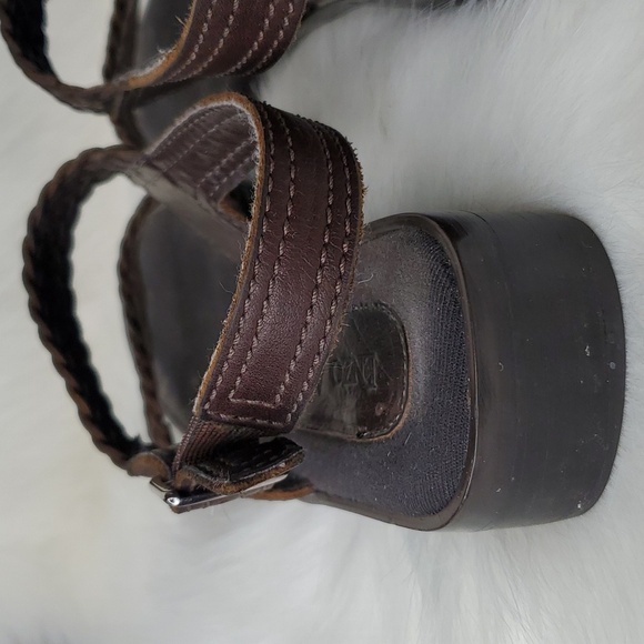 Enzo Angiolini Weaved Leather Strap Sandal - Picture 9 of 15